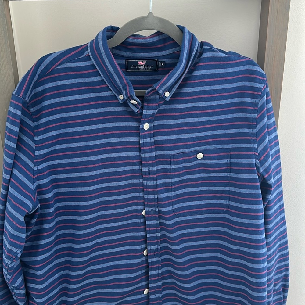 Vineyard Vines Stretch Linen Shirt